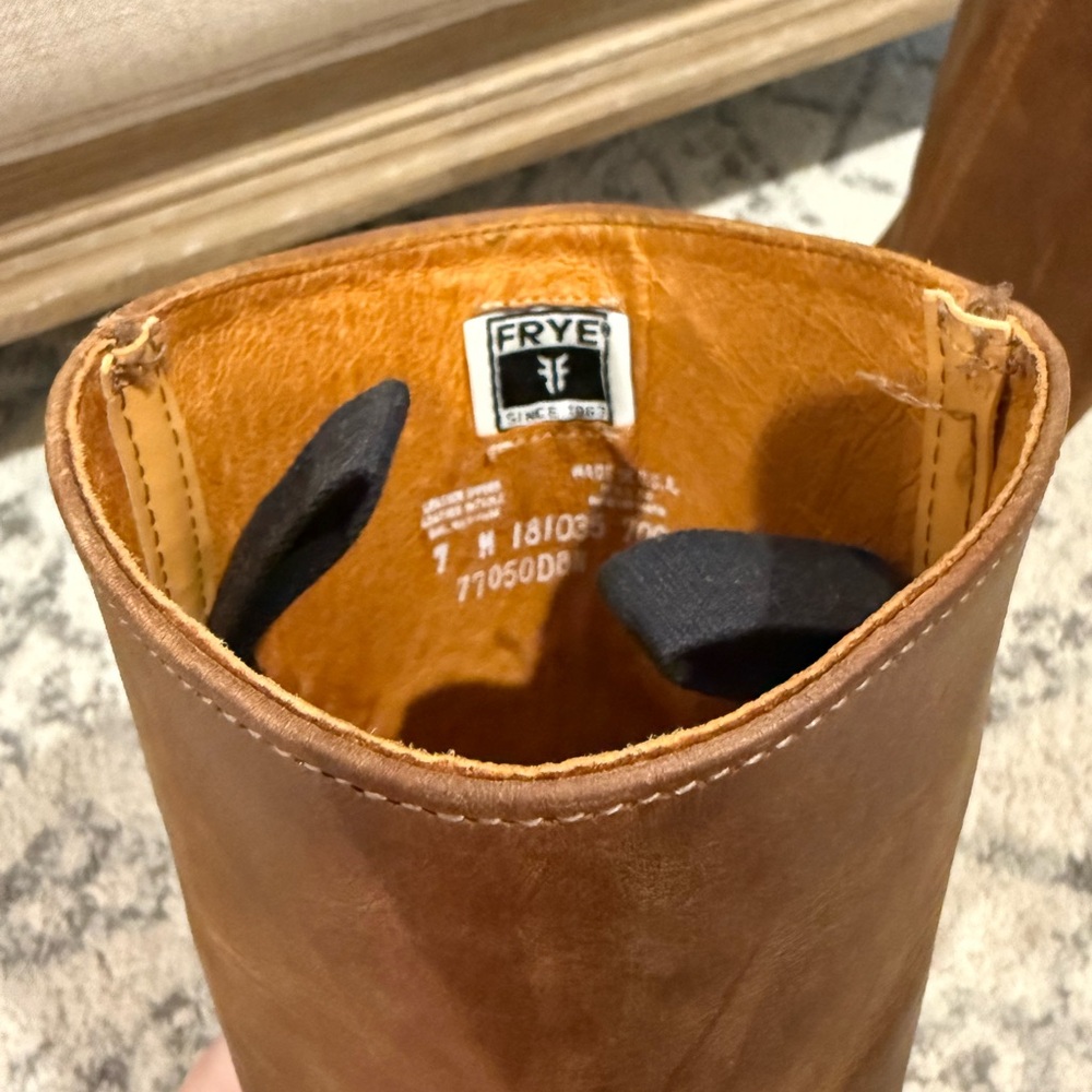 Frye Cognac Campus Boot - Picture 4 of 4